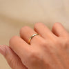 Wholesale Women's Geometric Gold Plated 925 Sterling Silver Ring Jewelry
