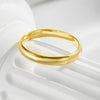 Wholesale Women's Geometric Gold Plated 925 Sterling Silver Ring Jewelry