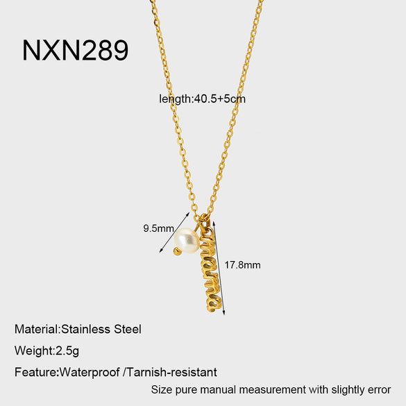 Wholesale Women's Geometric Heart Shape Stainless Steel Necklace With Vacuum Real Gold Plating In Pvd Furnace And Black Rope Chain