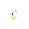 Wholesale Women's Geometric Heart Stainless Steel Electroplated Ring