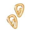 Wholesale Women's Geometric Heartshaped Alloy Electroplated Fashion Earrings