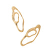 Wholesale Women's Geometric Hollow Electroplated Alloy Fashion Earrings