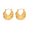 Wholesale Women's Geometric Leaf Ear Cuffs And Earrings Stainless Steel Electroplated