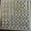 Wholesale Women's Geometric Moissanite And S925 Silver Necklace Pendant Set With Electroplating