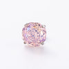 Wholesale Women's Geometric Octagonal Rose Cut Zircon Earrings Titanium Steel Metal
