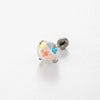 Wholesale Women's Geometric Octagonal Rose Cut Zircon Earrings Titanium Steel Metal
