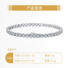 Wholesale Women's Geometric S925 Sterling Silver Bracelet With Electroplating