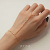 Wholesale Women's Geometric S925 Sterling Silver Bracelet With Electroplating