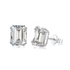 Wholesale Women's Geometric S925 Sterling Silver Ear Nails Electroplated