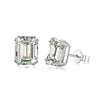 Wholesale Women's Geometric S925 Sterling Silver Ear Nails Electroplated
