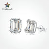 Wholesale Women's Geometric S925 Sterling Silver Ear Nails Electroplated