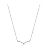 Wholesale Women's Geometric S925 Sterling Silver Microinlay Simulated Diamond Pendant Necklace