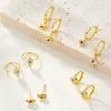 Wholesale Women's Geometric 925 Silver Earrings With Devil's Eye Design And Electroplating Treatment