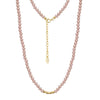 Wholesale Women's Geometric 925 Silver Electroplated String Of Pearls Necklace Light Luxury Minimalist Style
