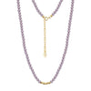 Wholesale Women's Geometric 925 Silver Electroplated String Of Pearls Necklace Light Luxury Minimalist Style