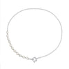 Wholesale Women's Geometric Silver S925 Goldplated Jewelry Set With Wheat Spike And Freshwater Pearl Bracelet Necklace Earrings