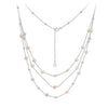 Wholesale Women's Geometric Silver S925 Goldplated Jewelry Set With Wheat Spike And Freshwater Pearl Bracelet Necklace Earrings