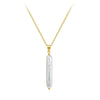 Wholesale Women's Geometric Silver S925 Goldplated Jewelry Set With Wheat Spike And Freshwater Pearl Bracelet Necklace Earrings