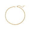 Wholesale Women's Geometric Simple Stainless Steel Electroplated Cuban Chain Necklace