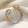 Wholesale Women's Geometric Snake Head Ring Stainless Steel 18K Gold Plated Hand Jewelry
