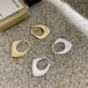 Wholesale Women's Geometric Square Copper Electroplated Earrings