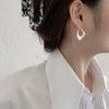 Wholesale Women's Geometric Square Copper Electroplated Earrings