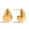 Wholesale Women's Geometric Stainless Steel And Titanium Steel Earrings With Vacuum Real Gold Plating In Pvd Furnace