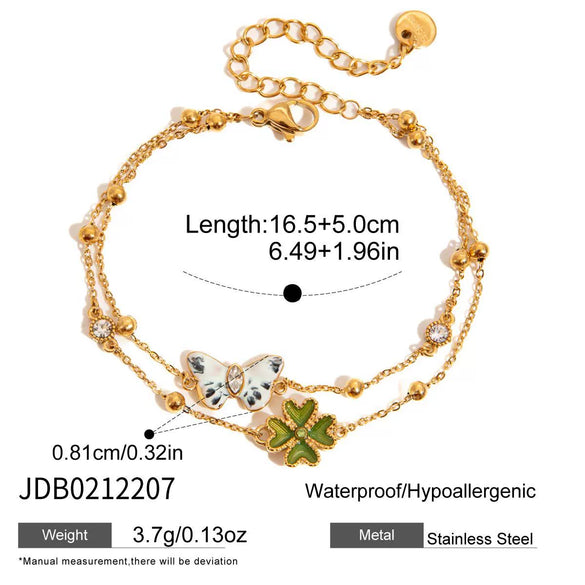 Wholesale Women's Geometric Stainless Steel And Titanium Steel Earrings With Vacuum Real Gold Plating