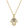 Wholesale Women's Geometric Stainless Steel Copper Electroplated Necklace