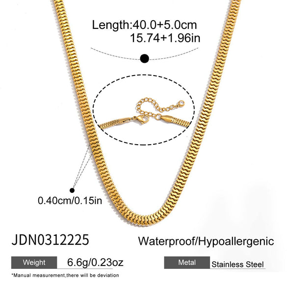 Wholesale Women's Geometric Stainless Steel Cross Necklace With Vacuum Real Gold Plating In Pvd Furnace