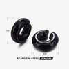 Wholesale Women's Geometric Stainless Steel Cshaped Hollow Ear Bone Clip Jewelry 18K Gold Plated