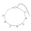 Wholesale Women's Geometric Stainless Steel Electroplated Accessories Set Of Bracelets Necklaces And Earrings