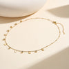 Wholesale Women's Geometric Stainless Steel Electroplated Accessories Set Of Bracelets Necklaces And Earrings