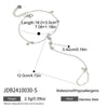 Wholesale Women's Geometric Stainless Steel Electroplated Bracelet And Ring Jewelry