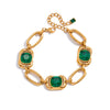Wholesale Women's Geometric Stainless Steel Electroplated Bracelet Jewelry Accessories