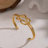 Wholesale Women's Geometric Stainless Steel Electroplated Bracelet Jewelry Accessory