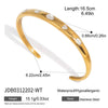 Wholesale Women's Geometric Stainless Steel Electroplated Bracelet Jewelry