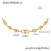 Wholesale Women's Geometric Stainless Steel Electroplated Bracelet Jewelry