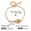 Wholesale Women's Geometric Stainless Steel Electroplated Bracelet Jewelry