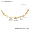 Wholesale Women's Geometric Stainless Steel Electroplated Bracelet Jewelry