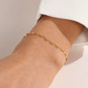Wholesale Women's Geometric Stainless Steel Electroplated Bracelet