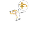 Wholesale Women's Geometric Stainless Steel Electroplated Cross Rings Light Luxury Hand Jewelry