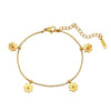 Wholesale Women's Geometric Stainless Steel Electroplated Daisy Bracelet Jewelry With Original Design