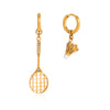 Wholesale Women's Geometric Stainless Steel Electroplated Earrings Light Luxury Highend Style