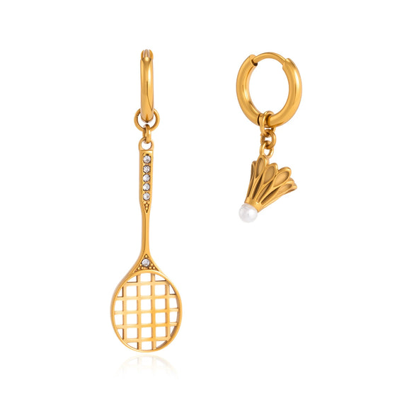 Wholesale Women's Geometric Stainless Steel Electroplated Earrings Light Luxury Highend Style