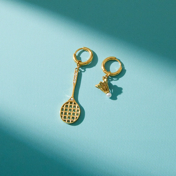 Wholesale Women's Geometric Stainless Steel Electroplated Earrings Light Luxury Highend Style