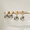 Wholesale Women's Geometric Stainless Steel Electroplated Earrings Minimalist Ins Style