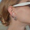 Wholesale Women's Geometric Stainless Steel Electroplated Earrings