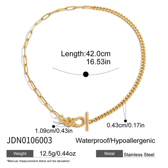Wholesale Women's Geometric Stainless Steel Electroplated Fish Bracelet Hand Jewelry