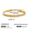 Wholesale Women's Geometric Stainless Steel Electroplated Fish Bracelet Hand Jewelry